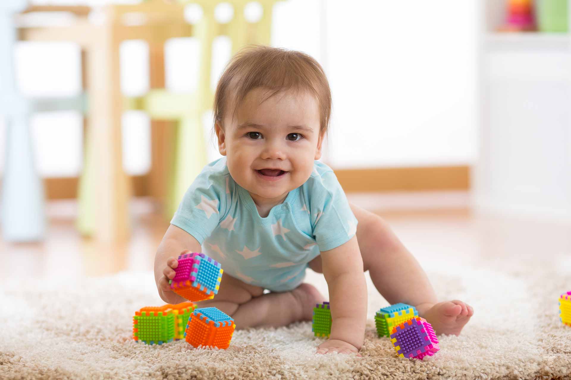 Appropriate Play and Activities for a Baby | Penfield Building Blocks